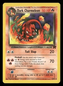 Dark Charmeleon - 32/82 - Uncommon - Team Rocket - Pokemon Card - LP - Picture 1 of 2