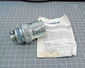 NEU Russellstol 8014 30 Amp 250 Volt 20A 600 V 3 Draht 4 Pol Stecker Ever Lok Stecker - Bild 1 von 4