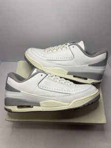 Scarpe Air Jordan 2/3 uomo taglia 12 retrò bianco cemento grigio vela FD0383-101 - Foto 1 di 6