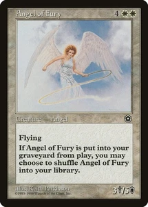 Angel of Fury Portal Second Age NM White Rare MAGIC GATHERING CARD ABUGames - Picture 1 of 1