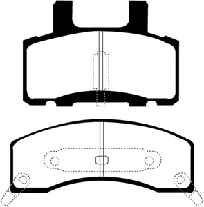 EBC Brakes DP61274 EBC 6000 Series Greenstuff Truck/SUV Brakes Disc Pads - Picture 1 of 3