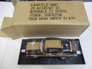 NEU Fairfield Mint 1966 Hemi Under the Glass Maßstab 1:18, Druckguss Bob Riggle Neu aus altem Lagerbestand - Bild 1 von 11