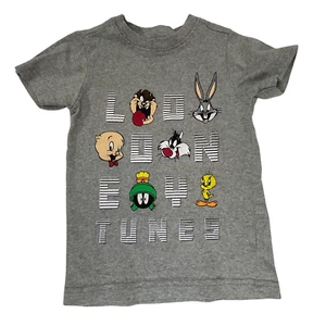 Looney Tunes Toddler Size 2T T-SHIRT Bugs Taz Sylvester Porky Pig Marvin Tweety - Picture 1 of 2