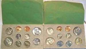 1958 PD U.S. Mint Set, Original Boards Uncirculated Franklin Silver Half Dollar - Picture 1 of 4