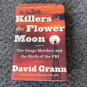 Killers of the Flower Moon FIRST EDITION David Grann HCDJ - Bild 1 von 6