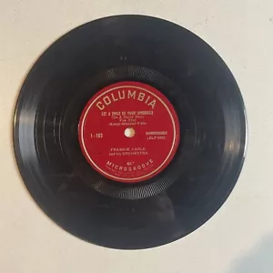 7" Microgroove 33 RPM-Frankie Carle-Sweet Sue Just You/Let a Smile Be Your Umbre - Imagen 1 de 2