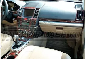 LAND ROVER FREELANDER LR-2 LR2 LR 2 INTERIOR WOOD DASH TRIM KIT 2011 2012 2013 - Picture 1 of 12