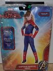 Costume de super-héros fille taille enfant femme Captain Marvel taille moyenne 8-10