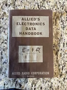Vintage 1956 Allied’s Electronic Data Handbook Allied Radio 2nd edition - Picture 1 of 4