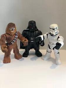 Figuras de acción de 10"" de Star Wars Hasbro Darth Vader Chewbacca Stormtrooper V3625B - Imagen 1 de 11