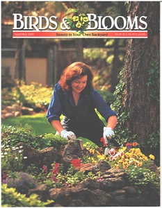 BIRDS & BLOOMS Magazine April May 2002 Beauty In Your Own Backyard - Picture 1 of 2