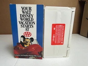 vintage Disneyland AAA Vacations walt disney world florida VHS tape 1994 RARE!! - Picture 1 of 15