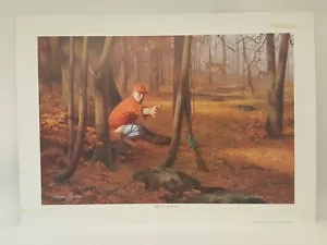 Hayden Lambson 'Right Place Wrong Time' LE Print + COA 1872/5500 2001 Hunter - Bild 1 von 10