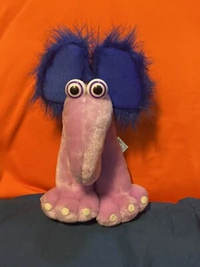 ALPHA CRITTERS P 1986 LLoyd Gilbert Peluche Letra Efectos Especiales Azul 9" De Colección - Imagen 1 de 9