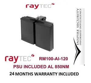 Iluminadores Raytec Raymax RM100 AI 120 IR LED infrarrojo 850nm PSU incluida - Imagen 1 de 1
