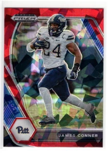 2021 Panini Prizm Draft James Conner Red Cracked Ice Arizona Cardinals #91 - Picture 1 of 2