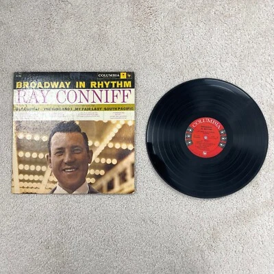 Vintage 1958 Ray Conniff Broadway In Rhythm 33 RPM Record LP CL 1252 - Image 1 of 4