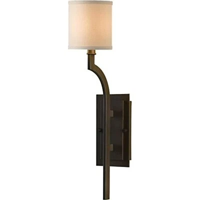 Iluminación Aplique Feiss WB1470ORB, Bronce, 1 Luz (5"W x 23"H) 60 vatios Foto 1 de 2
