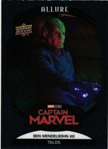 2022 MARVEL ALLURE UPPER DECK BLACK RAINBOW #90 BEN MENDELSOHN AS TALOS