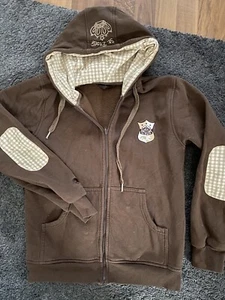 ST. ETOILE Schockemöhle Kapuzen-Jacke Kapuzen-Sweatshirtjacke  Gr. L Braun - Bild 1 von 4