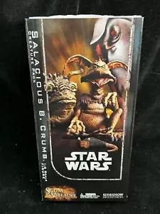 SIDESHOW STAR WARS SALACIOUS B. CRUMB CREATURE PACK 1/6 SCALE NEW MIB w/shipper - Picture 1 of 12