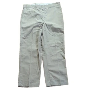 Dickies Cream Chinos Lightweight Straight Leg 38 X 30 - Picture 1 of 11