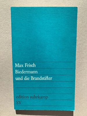 Max Frisch - Biedermann und die Brandstifter edition suhrkamp Taschenbuch - Bild 1 von 3