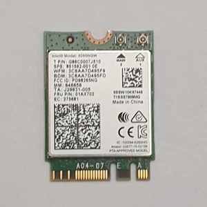 Lenovo ThinkPad X380 Yoga WLAN Karte Wifi Card Wireless - Bild 1 von 2