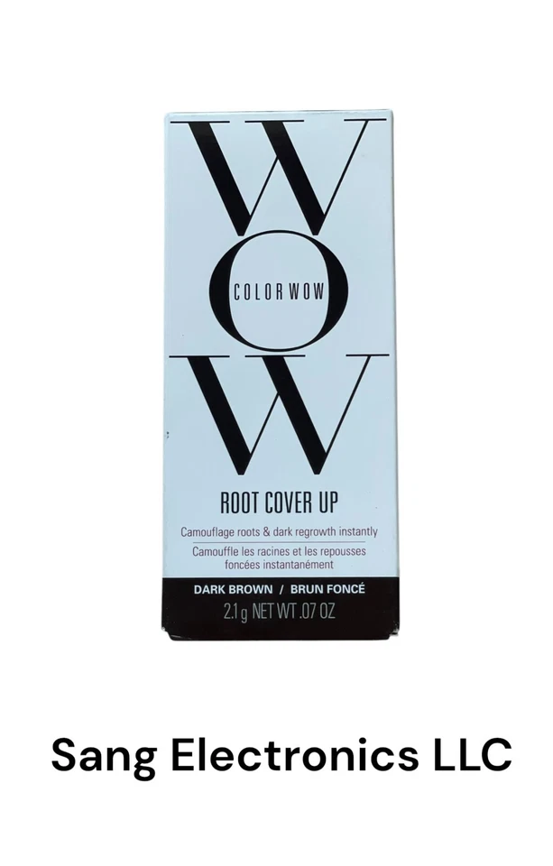 COLOR WOW Root Cover Up, Camuflaje Raíces y Rebrote Oscuro, Marrón Oscuro (E306) Foto 1 de 4