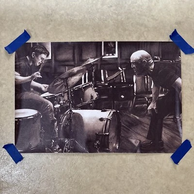 Whiplash 电影海报 2014 年戏剧独立电影 ✅ 帆布墙艺术人洞 ✅ 12x18” — 第 1/4 张图片