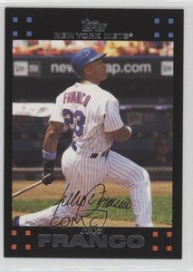 2007 Topps New York Mets Gift Set Julio Franco #NYM15