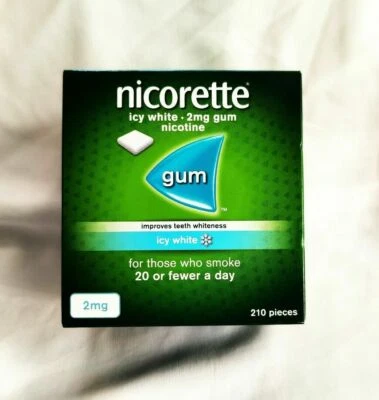 Nicorette Kaugummi Aromen 2mg/4mg 105/210 Stück | Raucherentwöhnungshilfe