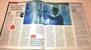 X-Files GILLIAN ANDERSON - Feature in CULTURE Magazine, Feb 2016 - Bild 1 von 1