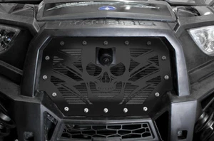 Custom Steel Grille HAVOC for Ride Command Polaris RZR 1000 XP 2017-18 UTV BLACK - Picture 1 of 3