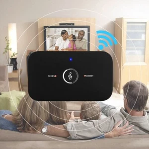 B6 Bluetooth Transmitter Receiver Wireless Audio 3.5mm Jack Aux Music Adapter - Afbeelding 1 van 11