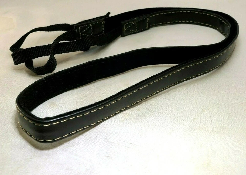 1.5cm  wide/narrow Neck Shoulder Strap for camera Brown (missing both buckles) Foto 1 de 4