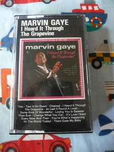 MARVIN GAYE I HEARD IT THROUGH THE GRAPEVINE MOTOWN RECORDS AUDIO CASSETTE ALBUM - Picture 1 of 5