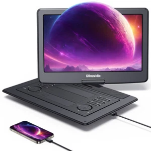 Reproductor de DVD portátil de 19" con pantalla de 16" HDMI USB TF batería recargable 1600*900 - Imagen 1 de 12