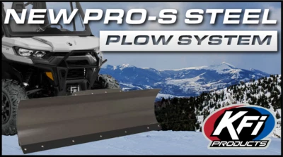 KFI 60" 2.0 Pro-S Steel Snow Plow Kit for 2016-2019 Textron Stampede 900 / Havoc - Image 1 of 4