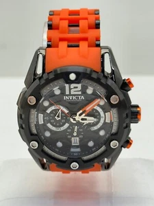 Invicta Sea Spider Armored Sentinel Men's 52mm Orange Chronograph Watch 43769 - Picture 1 of 13