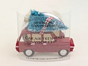 BAÑO Y CARROCERÍA FUNCIONA PERFUMADO PORTÁTIL COCHE AMBIENTADOR VISERA CLIP ÁRBOL DE NAVIDAD COCHE - Imagen 1 de 10