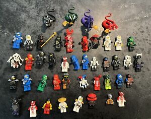 MASSIVE lego ninjago minifigures lot (open to offers)