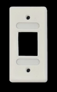 Fleetwood RV Light/Fan/Water Switch Single Plate in White - Bild 1 von 2