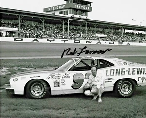RED FARMER signed 8 X 10 PHOTO NASCAR HOF 2021 auto DAYTONA (1) - Picture 1 of 1