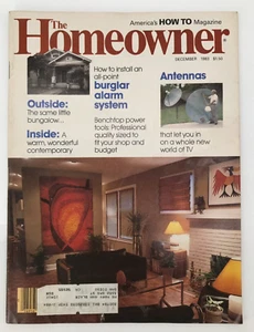 The Homeowner Magazine America's HOW TO Magazine - December 1983 - Picture 1 of 2
