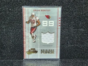 2003 Playoff David Boston Gridiron Force Game Worn Patch/Relic Cardinals - Picture 1 of 2