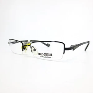 Harley-Davidson Kids Eyeglasses Frames HD 433 Blk black Rectangular 47-18-130 - Picture 1 of 10