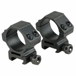 2 piezas de 30 mm de perfil medio alcance de rifle de servicio pesado anillos de montaje para riel picatinny - Imagen 1 de 3