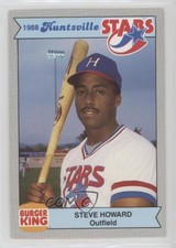 1988 Burger King Huntsville Stars Steve Howard