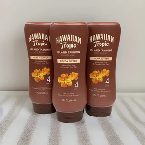 Hawaiian Tropic X3 Kakaobutter pflegt die Haut LSF4 8oz EXP. 03/2025 AS PICT - Bild 1 von 5